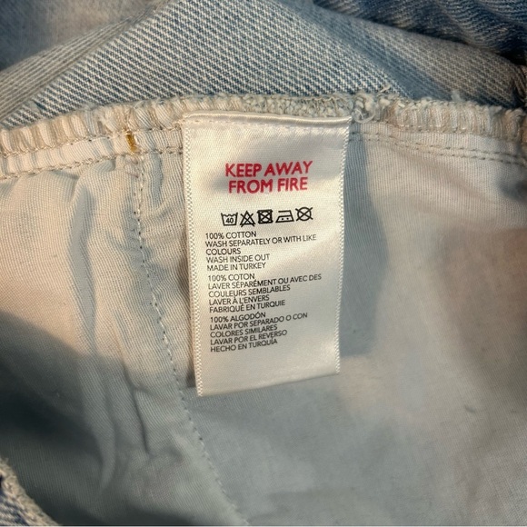 BDG High Rise Loose Baggy Jeans Size 29 Retro Vintage Boyfriend 90s Distressed - Picture 11 of 11